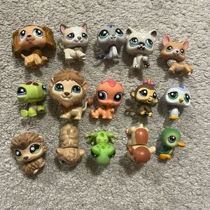 Littlest Pet Shop Lot of 15 LPS